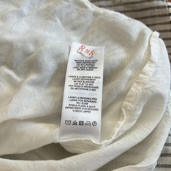 Frame High Low Striped Dress Sz S - Picture 6 of 11